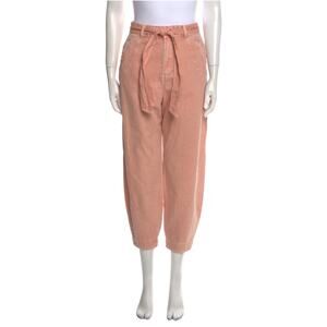 New Zimmermann Cropped High-Rise Barrel Tapered Jeans Size 8 US